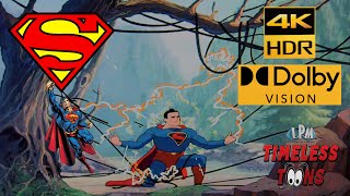 SUPERMAN the 1940s The Mechanical Monsters Episode 2 1941 4K HDR Dolby Vision Remastered [upl. by Nimrac225]