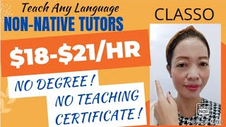 CLASSO TUTORS 💵💰1821HR CLASSO REVIEW [upl. by Ecneps]