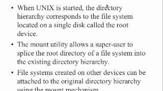 Unix OS Class Lecture 4 [upl. by Sender]