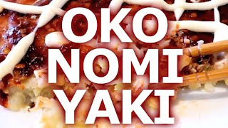 OKONOMIYAKI  Osaka  receta EspEng [upl. by Hpsoj]