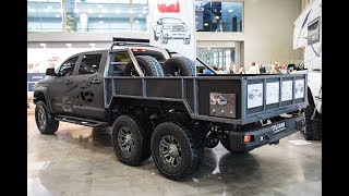 Toyota Tundra 6x6 amp Wild Truck Camper [upl. by Gristede]