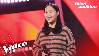 GerelB  quotMy Mindquot  Blind Audition  The Voice Kids Mongolia 2024 [upl. by Peer]