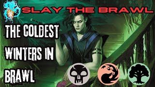 Slay the Brawl Coldest Winter MTG Arena Standard Brawl Deck Tech [upl. by Ralip]