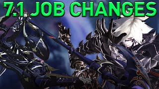 FFXIV  Patch 71 Job Change Overview Full Patch Notes [upl. by Airdnek735]