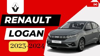 🟢ESTE ES EL RENAULT LOGAN 20232024🥰🥰🥳 LATINOAMERICA ESPAÑA Y MAS🥳🥳🥳 [upl. by Januarius]