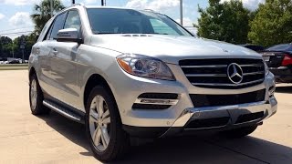 2015 MercedesBenz MClass ML350 Full Review Start Up Exhaust [upl. by Bethesde826]