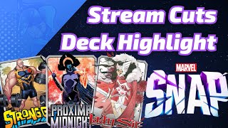 Strong Guy Proxima Midnight Tempo  Marvel SNAP Deck Highlight amp Gameplay [upl. by Mendelson]