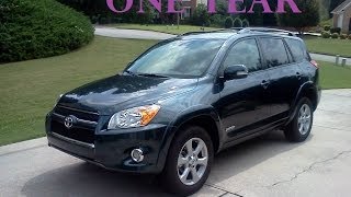 2012 Toyota RAV4 Limited One Year Review [upl. by Anitniuq309]