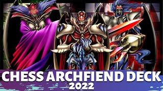 Competitive Chess Archfiend Deck 2022  YuGiOh December 2022 Deck Profile Guide and Test Hands [upl. by Oznole]