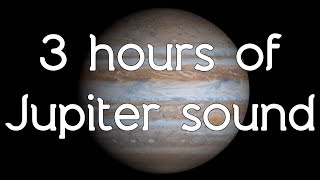 🎧 Jupiter Sound in high quality white noise ASMR  Space sounds  Connect to the universe [upl. by Ayanahs]