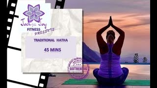 Traditional Hatha Yoga 45 mins [upl. by Ahsinam274]