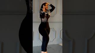 Exquisite black jumpsuit  Latest Trendy Fashion Styles fashion model beauty style viral [upl. by Ioj]