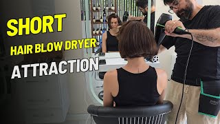 How to Blow Dry Short Hair  Tips from My Hairdresser [upl. by Odraode]