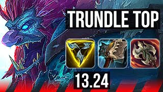 TRUNDLE vs JAX TOP  Rank 2 Trundle Comeback  TR Grandmaster  1324 [upl. by Xad690]