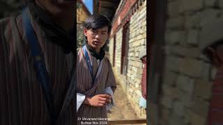 The National Memorial Chorten in Thimphu isastunningfluteancientplaces bhuthan heritage travel [upl. by Nerrag]