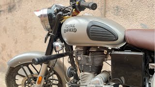 Single Rod Engine Leg Guard for Royal Enfield Classic [upl. by Atul]