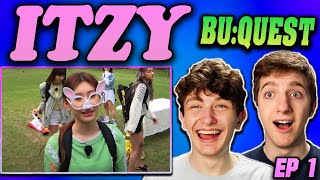 BuQUEST of ITZY REACTION EP01 [upl. by Niatsirt]