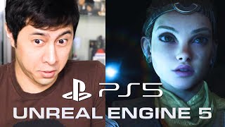 PS5 UNREAL ENGINE 5 Tech Demo  OMG  W  T  F  Reaction  in case that wasnt already obvious [upl. by Lipfert]