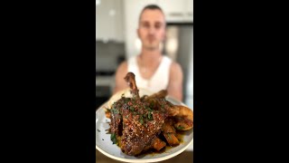 Slow Cooked Lamb Shanks Greek Style [upl. by Latini]