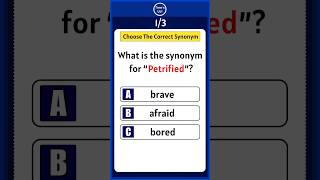 English Synonyms Quiz  Can You Score 33 synonyms english shorts [upl. by Durer715]