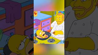 Homers Delicious Transformation 😱🤣 simpsons shorts [upl. by Varipapa]