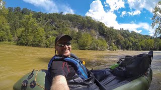 Packrafting the Shenandoah Compton Rapid [upl. by Ecad878]