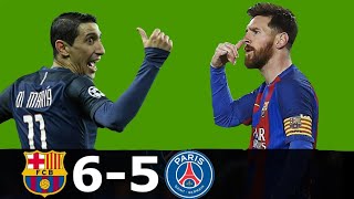 Barcelona vs PSG 65 agg  Greatest Comeback or Robbery 2017 [upl. by Joly409]