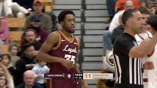 Princeton vs Loyola IL  20241115  NCAAB Game [upl. by Eresed921]