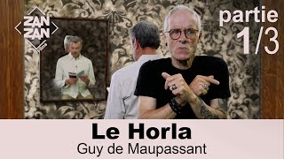 LE HORLA de Guy de Maupassant  1ère partie livre audio LSF amp STFR [upl. by Zil]