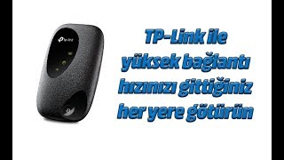 TPLink MiFi M7200 45G LTE inceleme [upl. by Neraa]