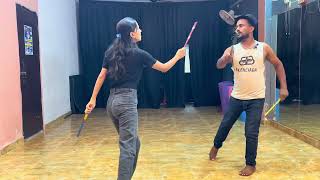 Partner amp Group Dandiya DanceDandiya Tutorial  Dhirendra Kumar [upl. by Leugimesoj]