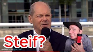 Körpersprache Analyse  Zuviele KommunikationsSeminare Olaf Scholz [upl. by Ticknor29]