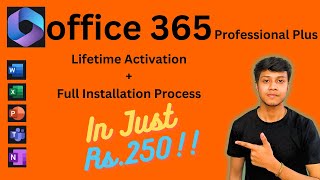 Get Microsoft Office 365 Installed for Just Rs 250 Full Installation Procedure [upl. by Oad870]