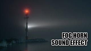 Fog Horn Sound Effect 🌫️ Fog Horn Sounds [upl. by Enyahs]