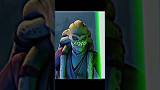 Kit Fisto VS Asajj Ventress  shorts [upl. by Eilasor488]