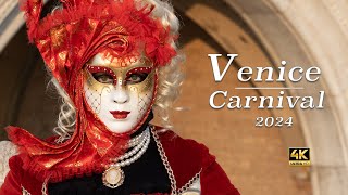 Venice Carnival 2024 🎭 Carnaval De Venise [upl. by Jacquelynn923]