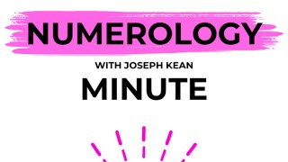 Numerology Minute Episode 1 [upl. by Sokram]