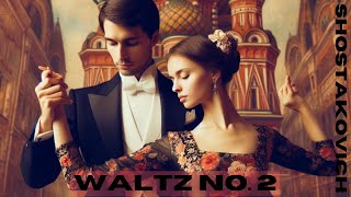 SHOSTAKOVICH  WALTZ No 2 CELLOJAZZ STYLE ORCHESTRA [upl. by Yenrab]