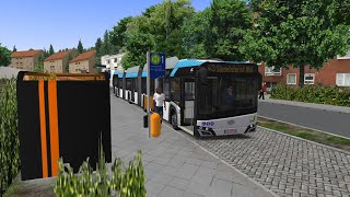 Omsi 2  Städtedreieck V3  Linie 43  Solaris Urbino IV 24 electric [upl. by Monty]