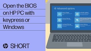 How to open the BIOS on your HP computer  HP Support [upl. by Green]