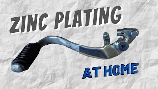 Zinc Plating at Home  Easy Electrolysis amp Electroplating [upl. by Hey]