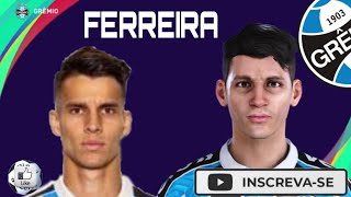 EDIT FACE FERREIRA PES 2021 [upl. by Ayle]