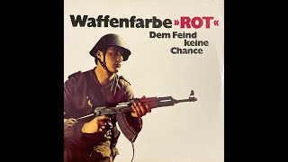 Waffenfarbe quotRotquot  Dem Feind Keine Chance  East German NVA Army Choir Propaganda Vinyl Rare [upl. by Conal]