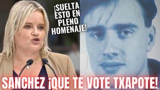 La HERMANA de MIGUEL ÁNGEL BLANCO🔥¡HUNDE A SÁNCHEZ Y LOS INFAMES QUE CRITICAN quotQUE TE VOTE TXAPOTEquot [upl. by Yhtommit]