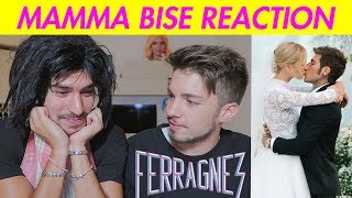 MAMMA BISE REACTION al MATRIMONIO di FEDEZ E CHIARA FERRAGNI  Matt amp Bise [upl. by Rednas955]