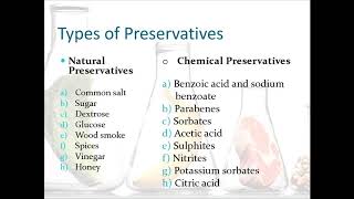 Ppt on food Preservatives how chemical preserv food which chemicals are used to preserve foods [upl. by Tiat]