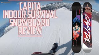 Capita Indoor Survival 2023 Snowboard Review [upl. by Anelyak502]