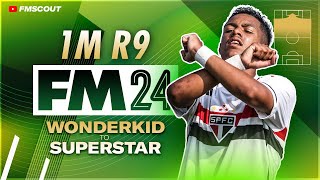 The NEXT R9 Costs ONLY 1M IN FM24  Football Manager 2024 Wonderkids to Superstar [upl. by Ellerret]