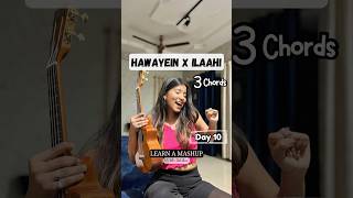 3 Chords  2 Famous Bollywood Songs😍 shorts ukulele [upl. by Yentruok271]