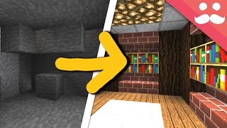 The Transforming Cave in Minecraft [upl. by Yeliah]